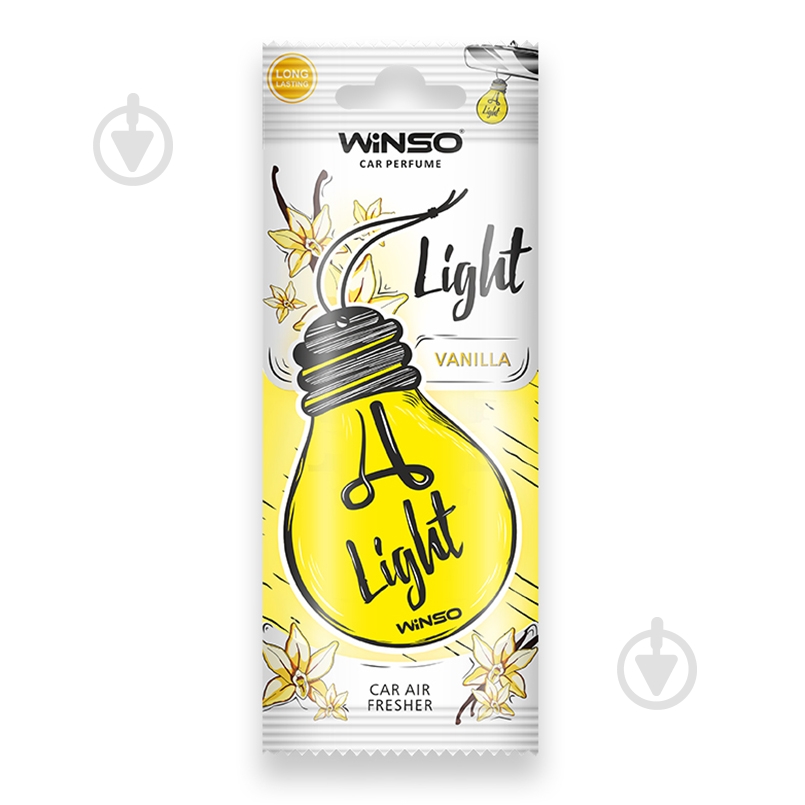 Ароматизатор подвесной WINSO Light Vanilla 991120 12 мл - фото 1