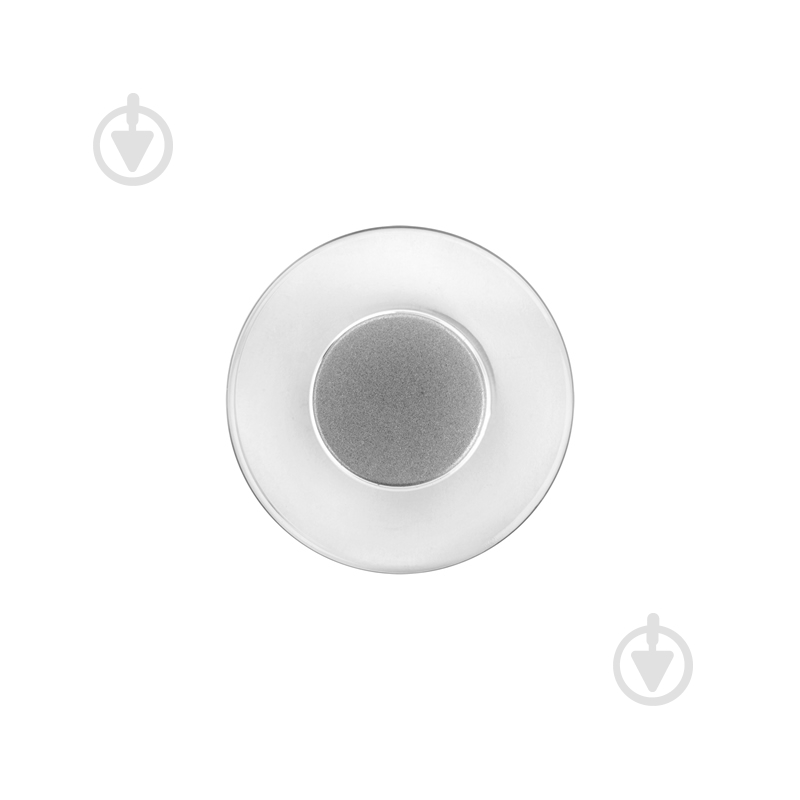 Мебельная ручка кнопка Poliplast 0414TRASV6 матовый хром - фото 2