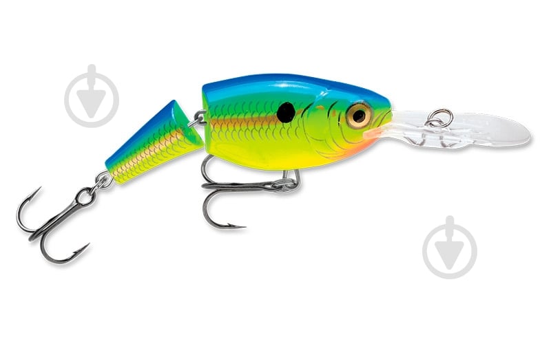 Воблер Rapala JOINTED SHAD RAP 8 г 50 мм parrot - фото 1 Воблер Rapala JOINTED SHAD RAP 8 г 50 мм parrot - фото 1