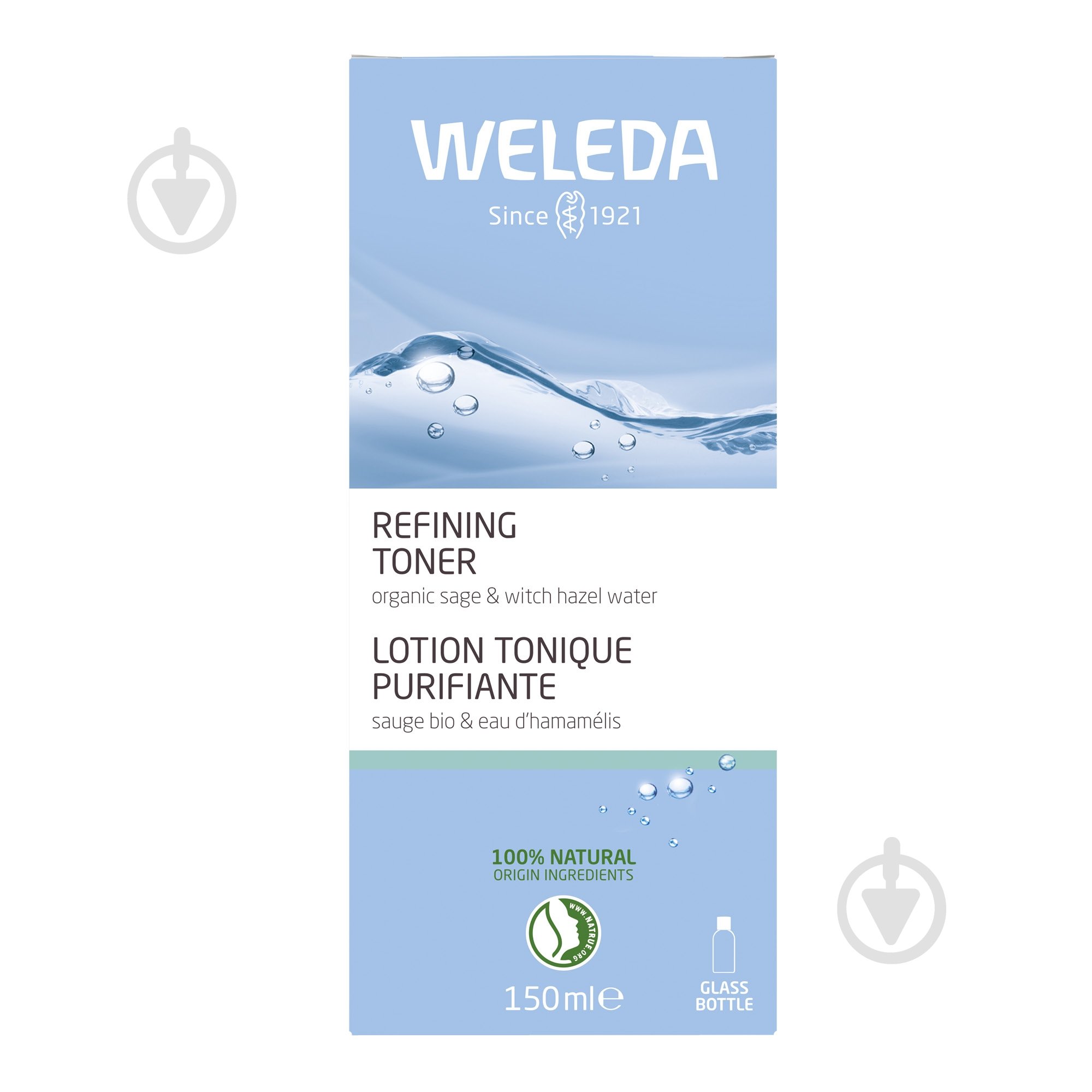 Тоник для лица Weleda с органическим гамамелисом 150 мл - фото 1