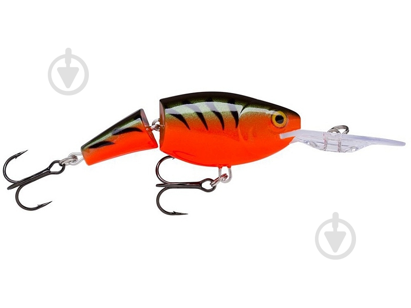 Воблер Rapala JOINTED SHAD RAP 8 г 50 мм red tiger - фото 1 Воблер Rapala JOINTED SHAD RAP 8 г 50 мм red tiger - фото 1