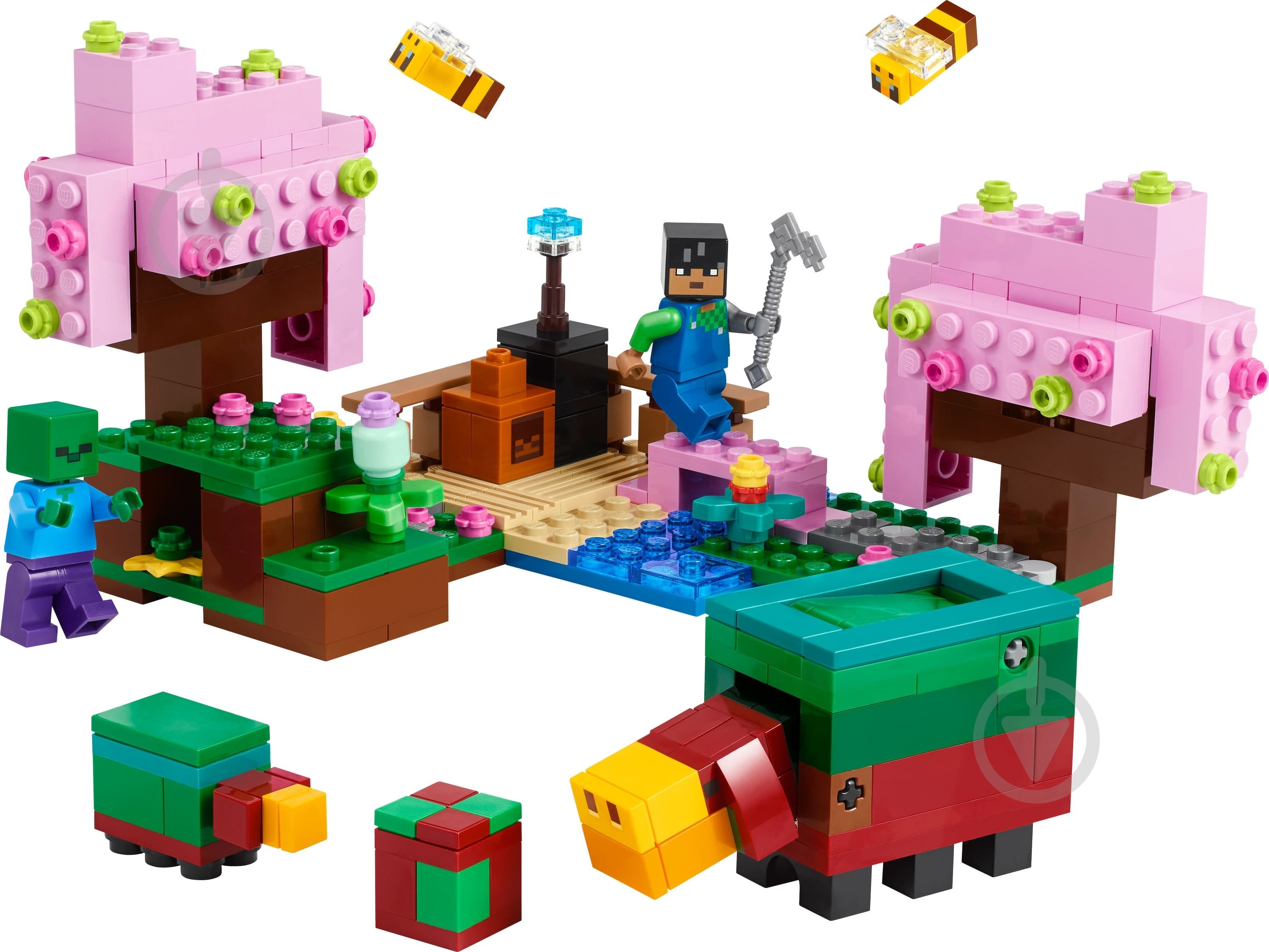 Конструктор LEGO Minecraft Квітучий вишневий сад 21260 - фото 3