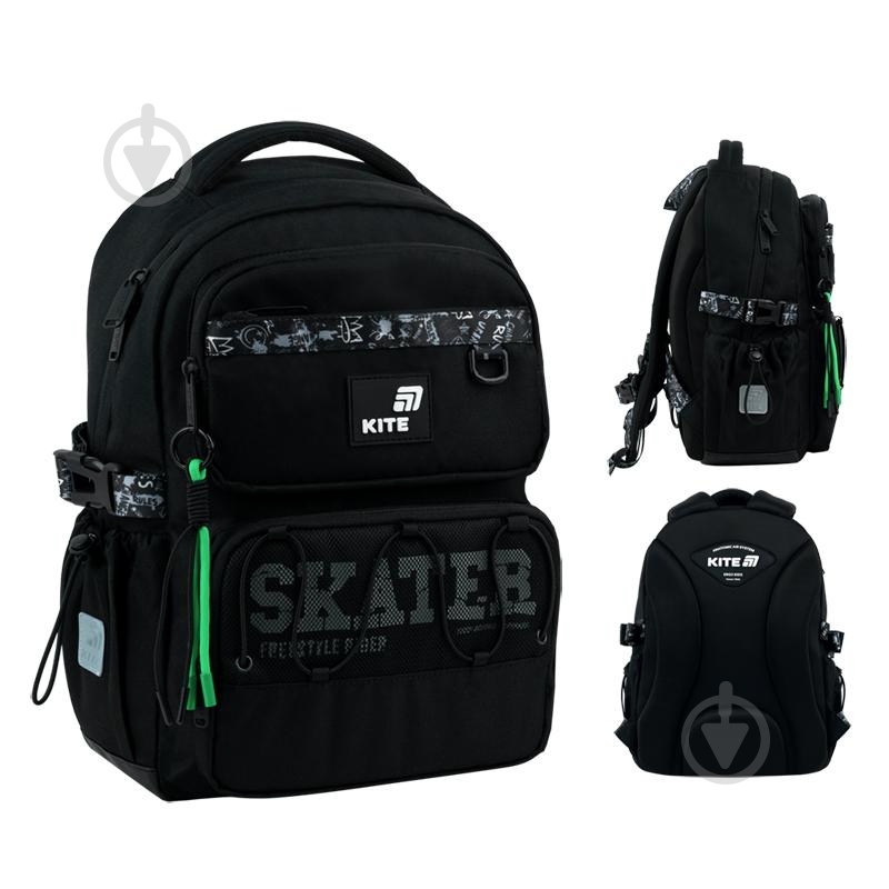 Рюкзак KITE Education Skater K26-1022M-2 - фото 1 Рюкзак KITE Education Skater K26-1022M-2 - фото 1