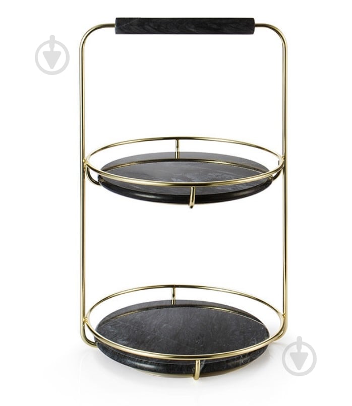 Таця 2 яруси 24х41 см - фото 1