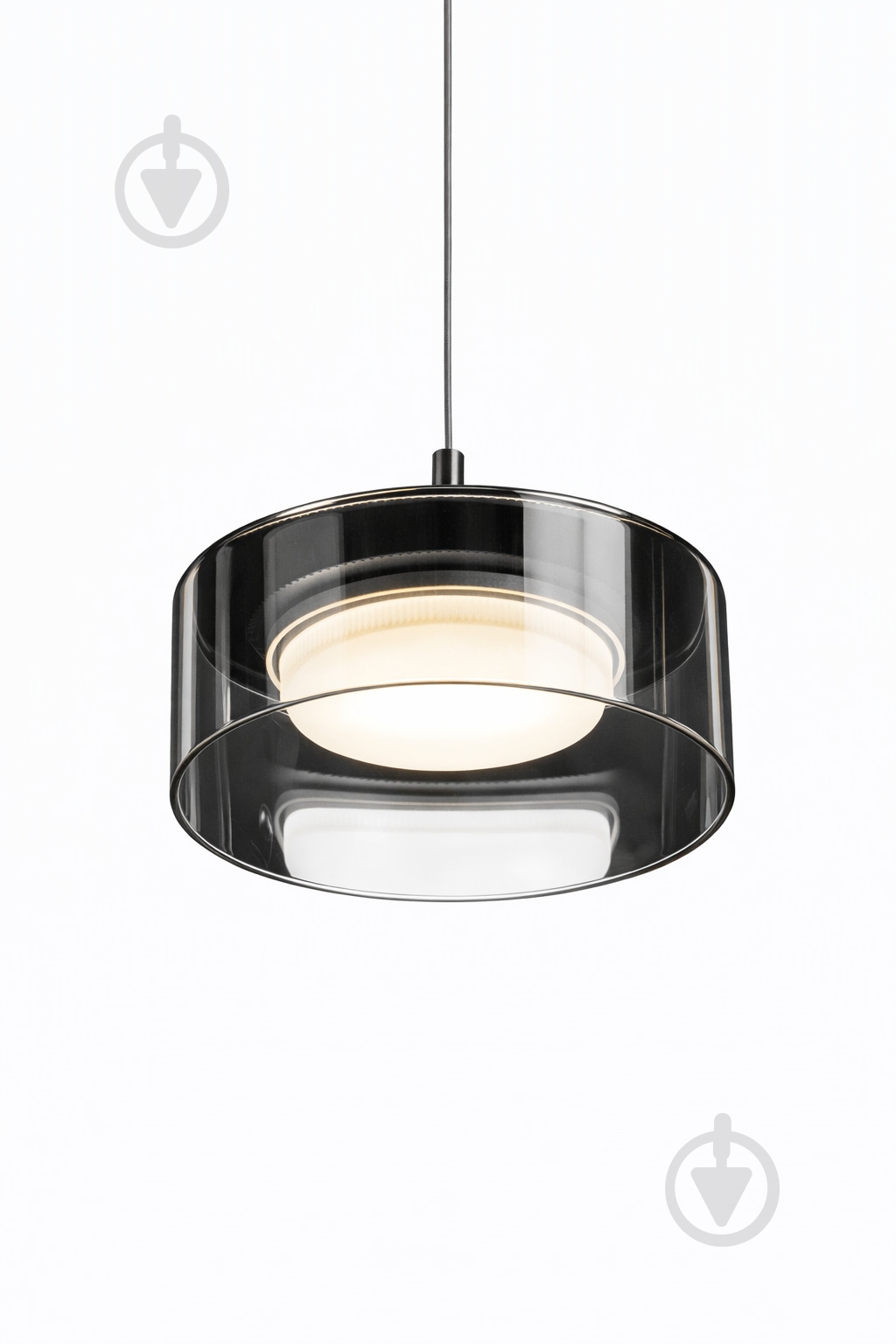 Люстра подвесная LIGHT SET DUSHA MS241-D5 5x12 Вт GX53 черный/дымчатый - фото 2