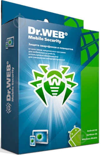 Антивірус Dr.Web Mobile Security 3 міс 1 пристрій (KHM-AA-3M-1-A3) - фото 1