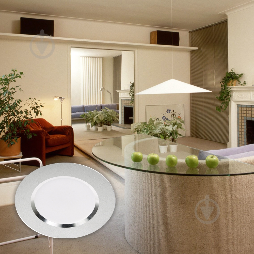 Светильник точечный LightMaster AL400 LED 4 Вт 5000 К серебряный - фото 5