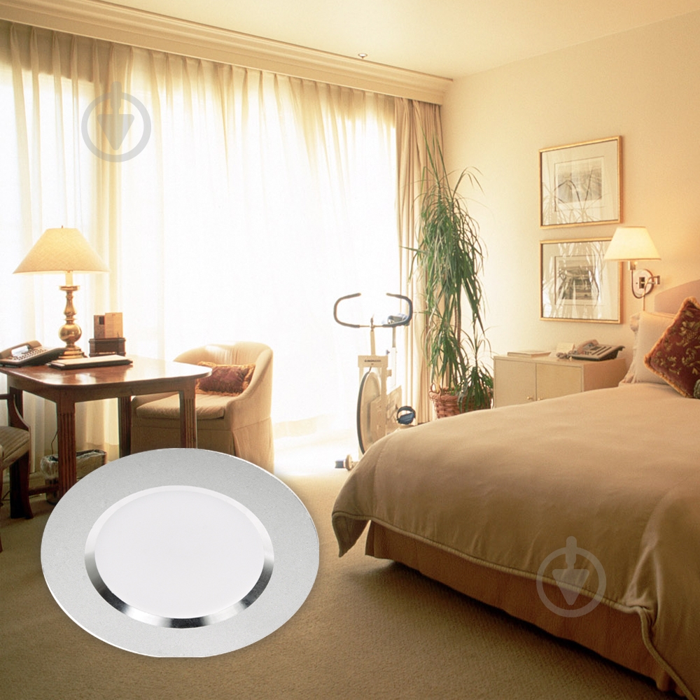 Світильник точковий LightMaster AL400 LED 6 Вт 5000 К алюміній - фото 6