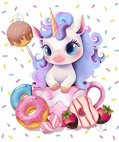 Набір для творчості GoToArt зі стразами на підрамнику Сюрприз Єдиноріжко 23x30 см 177330 - фото 1 Набір для творчості GoToArt зі стразами на підрамнику Сюрприз Єдиноріжко 23x30 см 177330 - фото 1