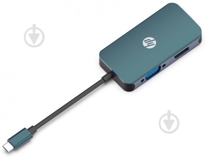 Док-станция HP USB Type-C-HDMI/VGA/DP black (DHC-CT200) - фото 2