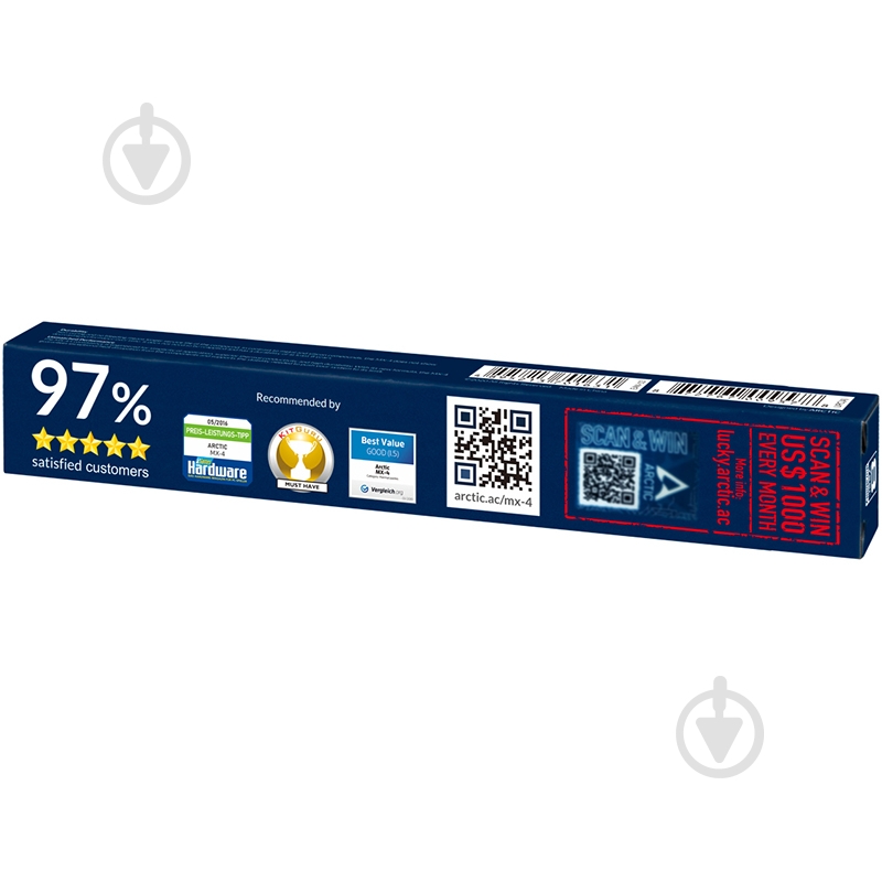 Термопаста Arctic MX-4 2 г 2019 Edition - фото 3 Термопаста Arctic MX-4 2 г 2019 Edition - фото 3