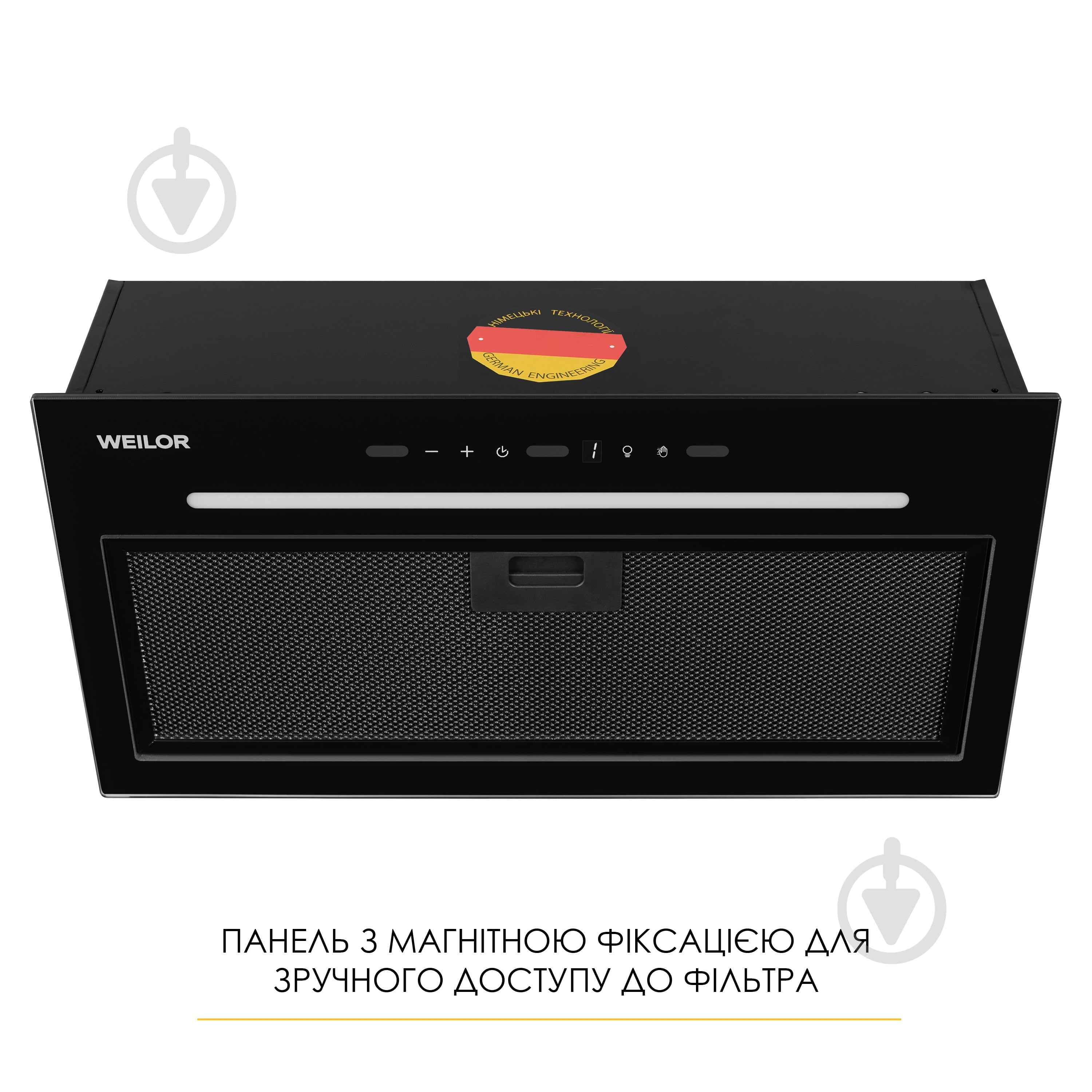 Вытяжка WEILOR LUNA WBG 55 BLACK - фото 7 Вытяжка WEILOR LUNA WBG 55 BLACK - фото 7