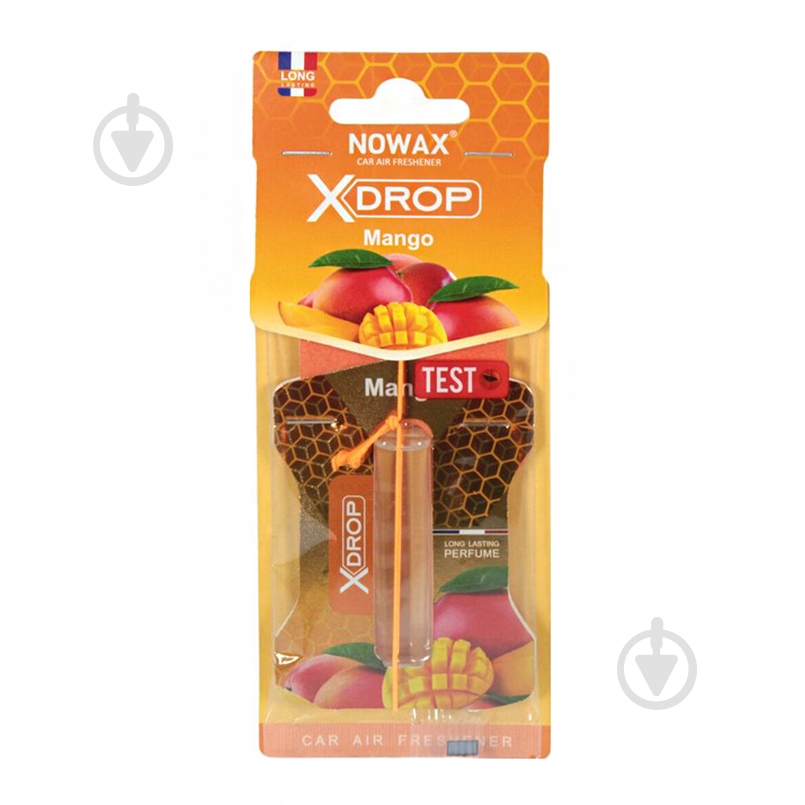 Ароматизатор подвесной Nowax X Drop Mango NX01164 6 мл - фото 1