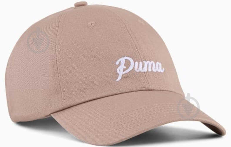 Кепка Puma SCRIPT Dad Cap Puma 02703902 OSFA коричневый - фото 1