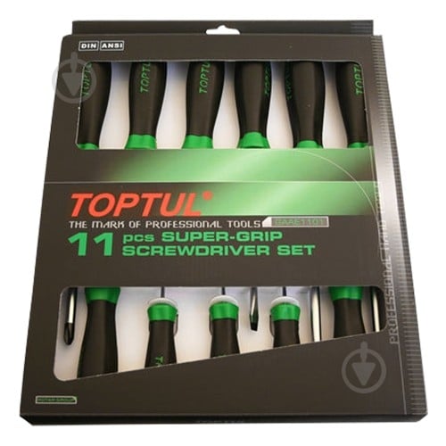 Набор отверток Toptul GAAE1101 - фото 1