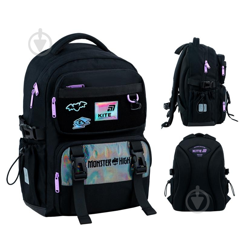 Рюкзак KITE Monster High Education MH26-1022M - фото 1