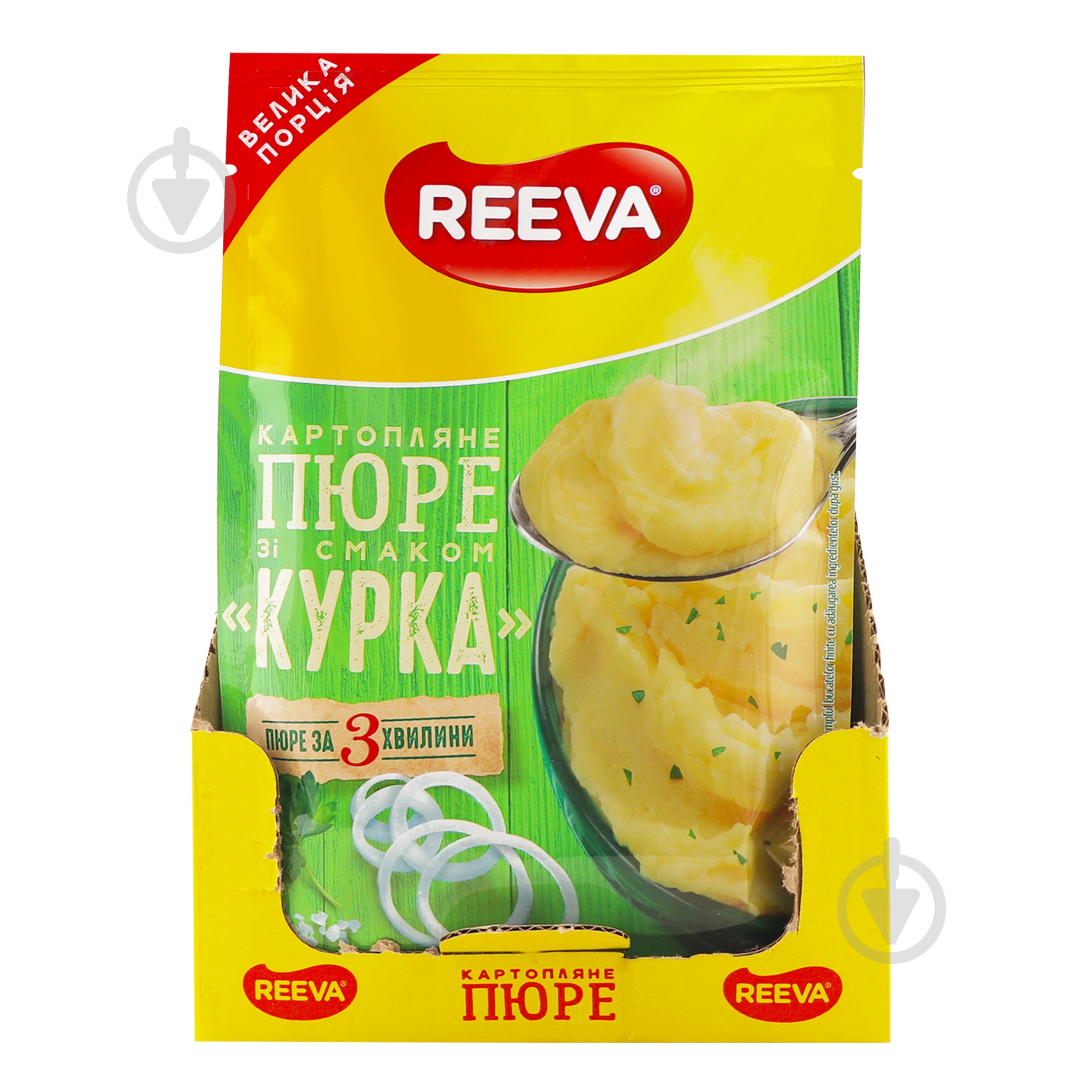 Пюре картофельное REEVA Курица 75 г - фото 1
