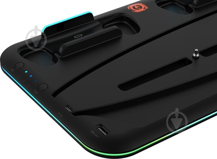 Підставка для ігрової приставки Canyon CS-5 RGB PS5 Charge black - фото 4 Підставка для ігрової приставки Canyon CS-5 RGB PS5 Charge black - фото 4