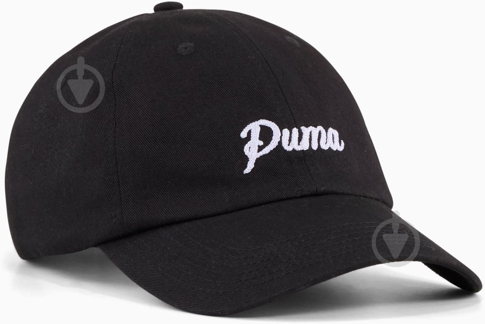 Кепка Puma ESS SCRIPT Dad 02703901 OSFA черный - фото 1