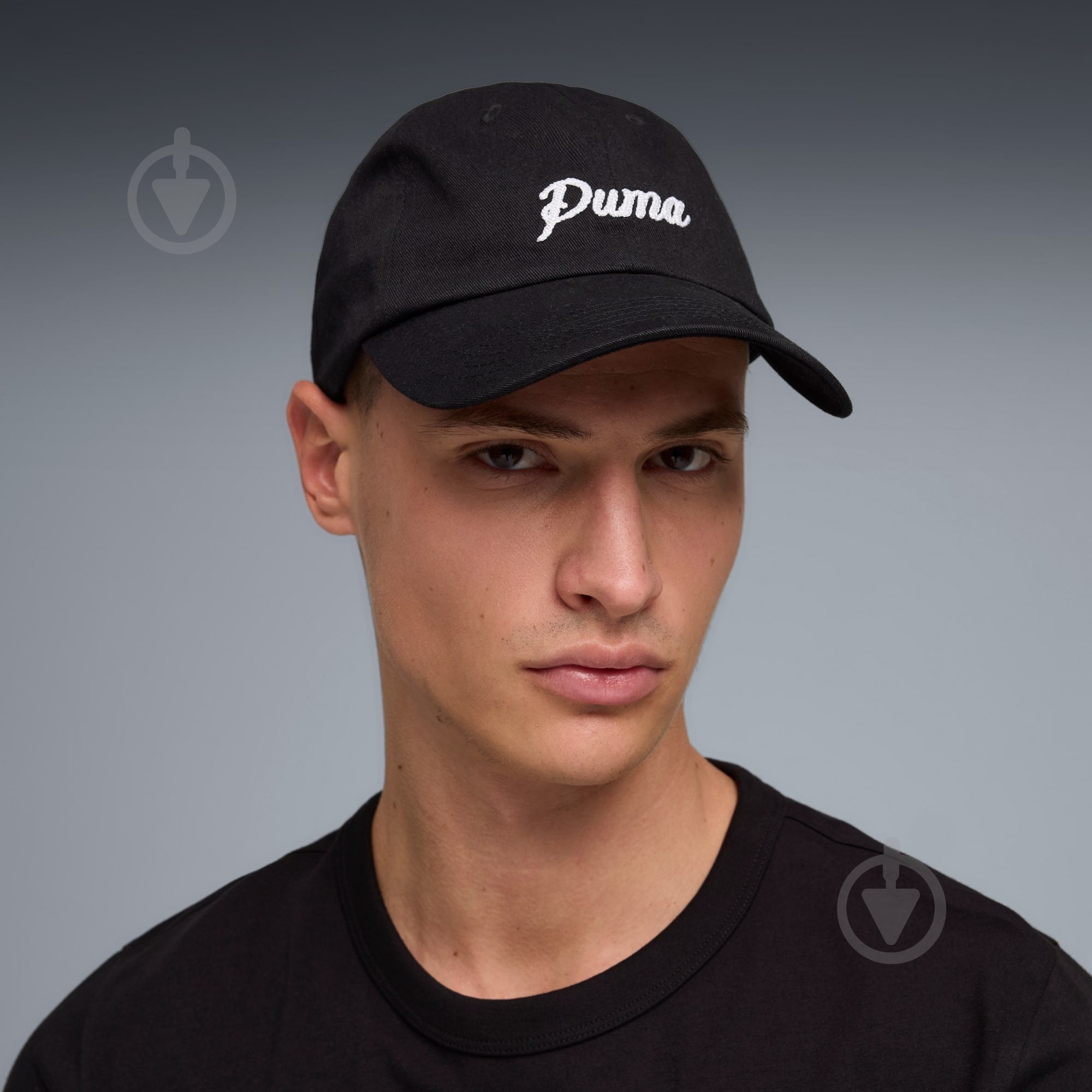 Кепка Puma ESS SCRIPT Dad 02703901 OSFA черный - фото 3