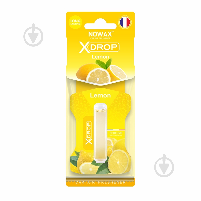 Ароматизатор подвесной Nowax X Drop Lemon NX00055 6 мл - фото 1