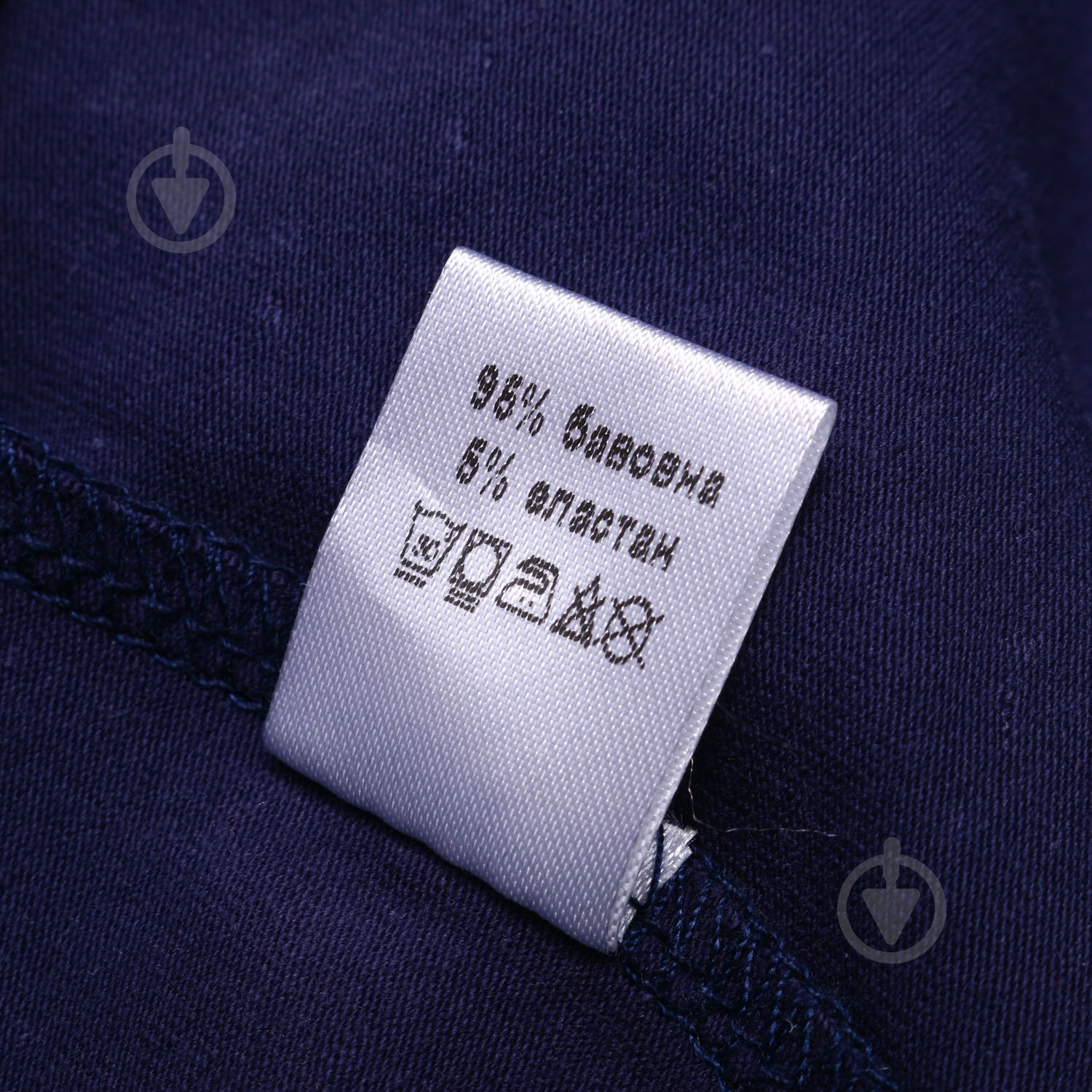 Блуза Україна для дівчаток р.92-52 темно-синій - фото 4