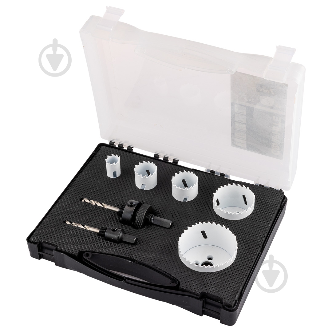 Коронка GRAPHITE 7 шт. 19-68 мм 56T723 - фото 1