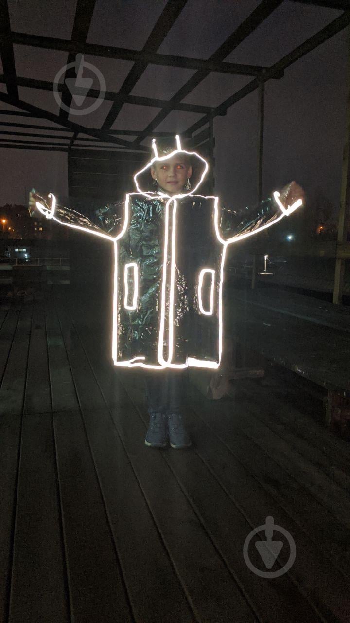 Дождевик унисекс YES L прозрачный 706948 - фото 2