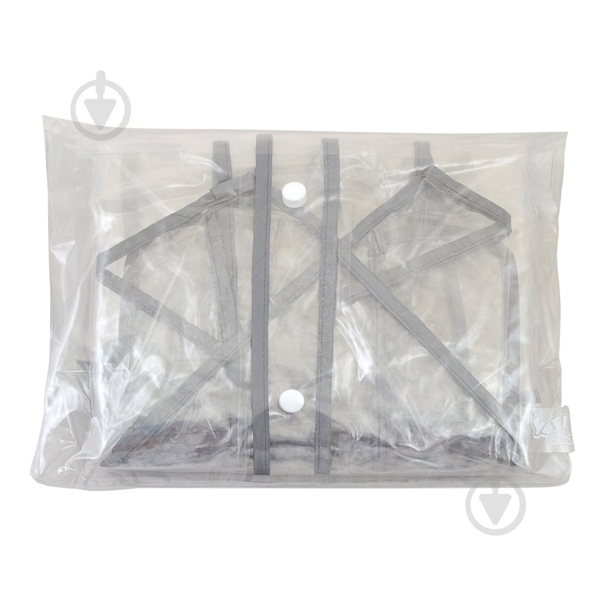 Дождевик унисекс YES L прозрачный 706948 - фото 3