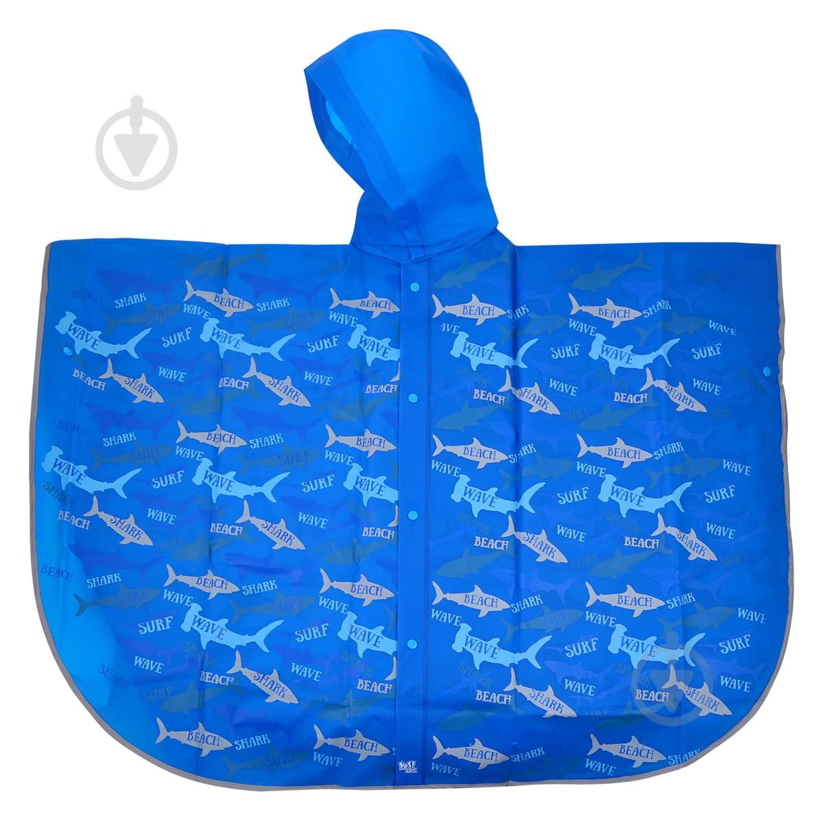 Дощовик для хлопчика YES Акули L синій 706945 - фото 1