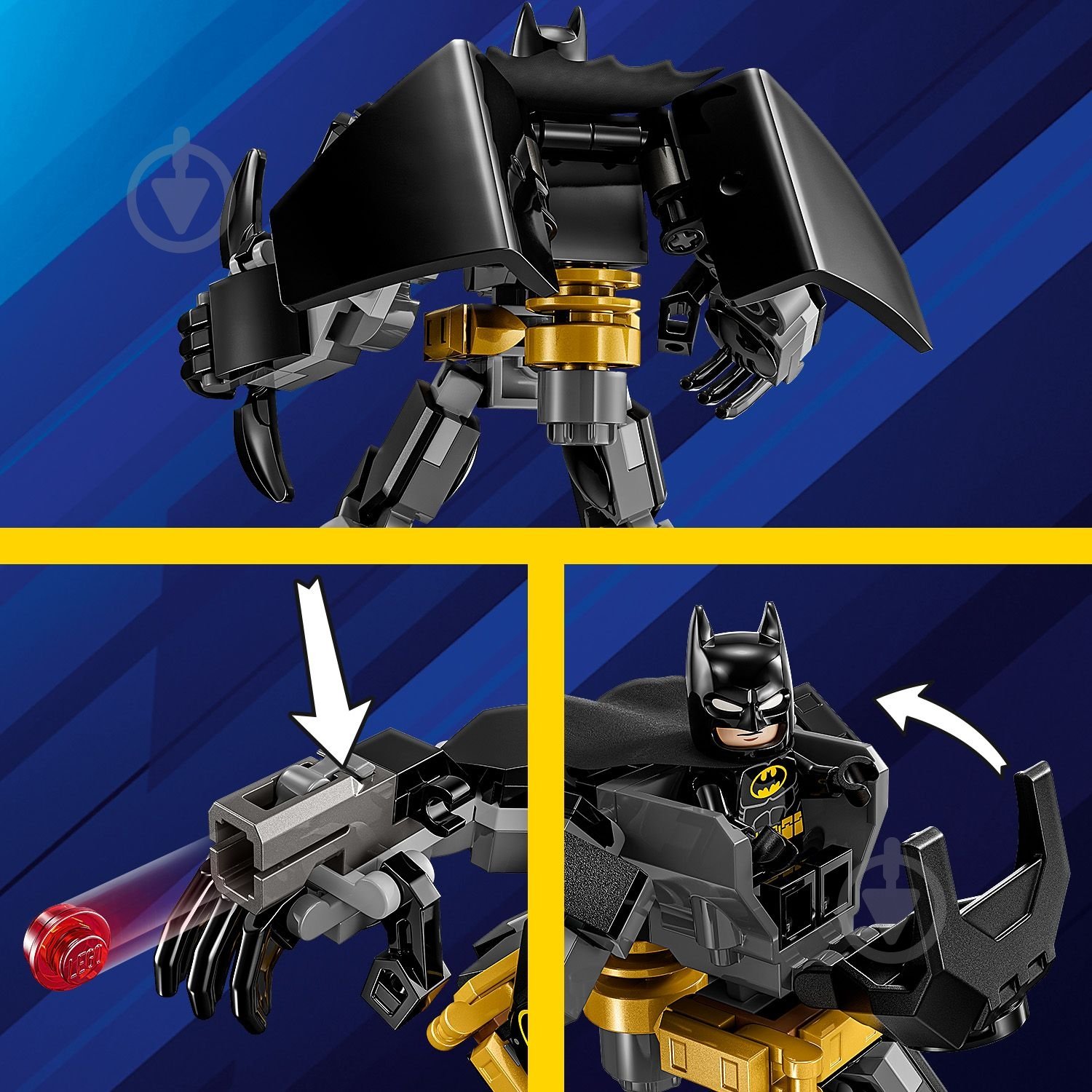 Конструктор LEGO Super Heroes DC Робоброня Бэтмена 76270 - фото 7