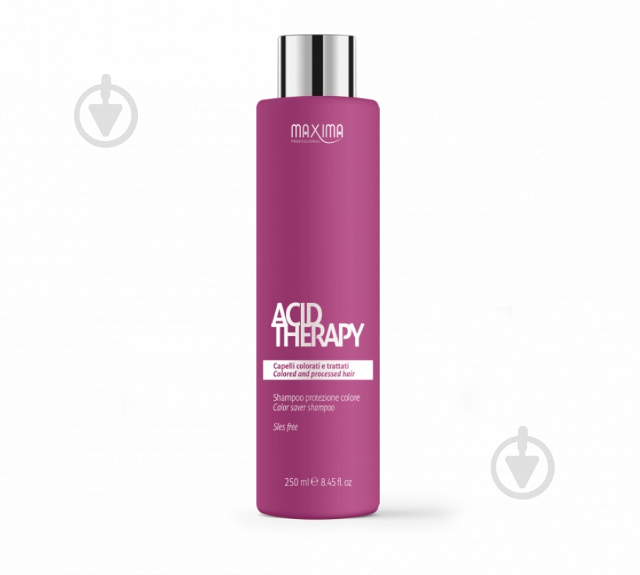 Шампунь Maxima для защиты цвета окрашенных волос Acid Therapy 250 мл - фото 1