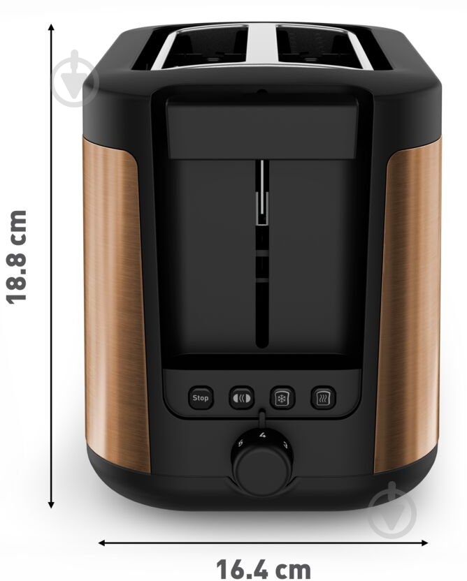 Тостер Tefal Coppertinto TT430G10 - фото 2