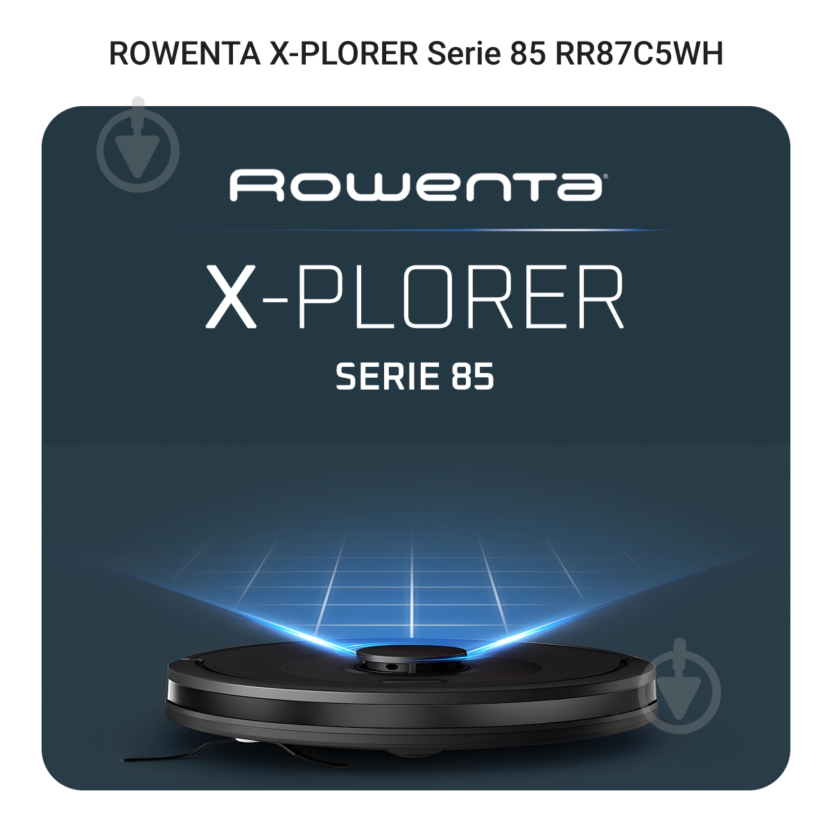 Робот-пилосос Rowenta RR87C5WH black - фото 2