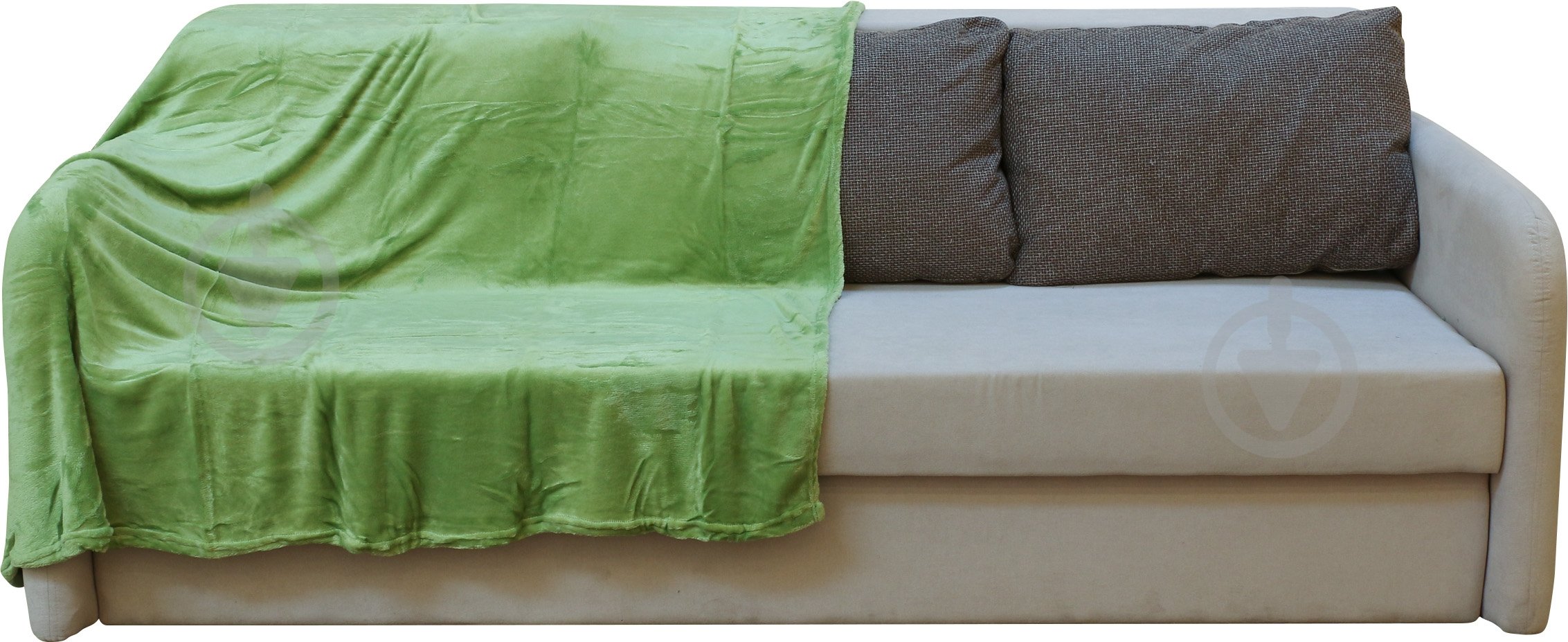 Плед Basic 200x220 см зеленый La Nuit - фото 1 Плед Basic 200x220 см зеленый La Nuit - фото 1