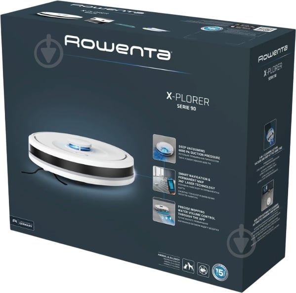 Робот-пылесос Rowenta RR8777WH white - фото 10