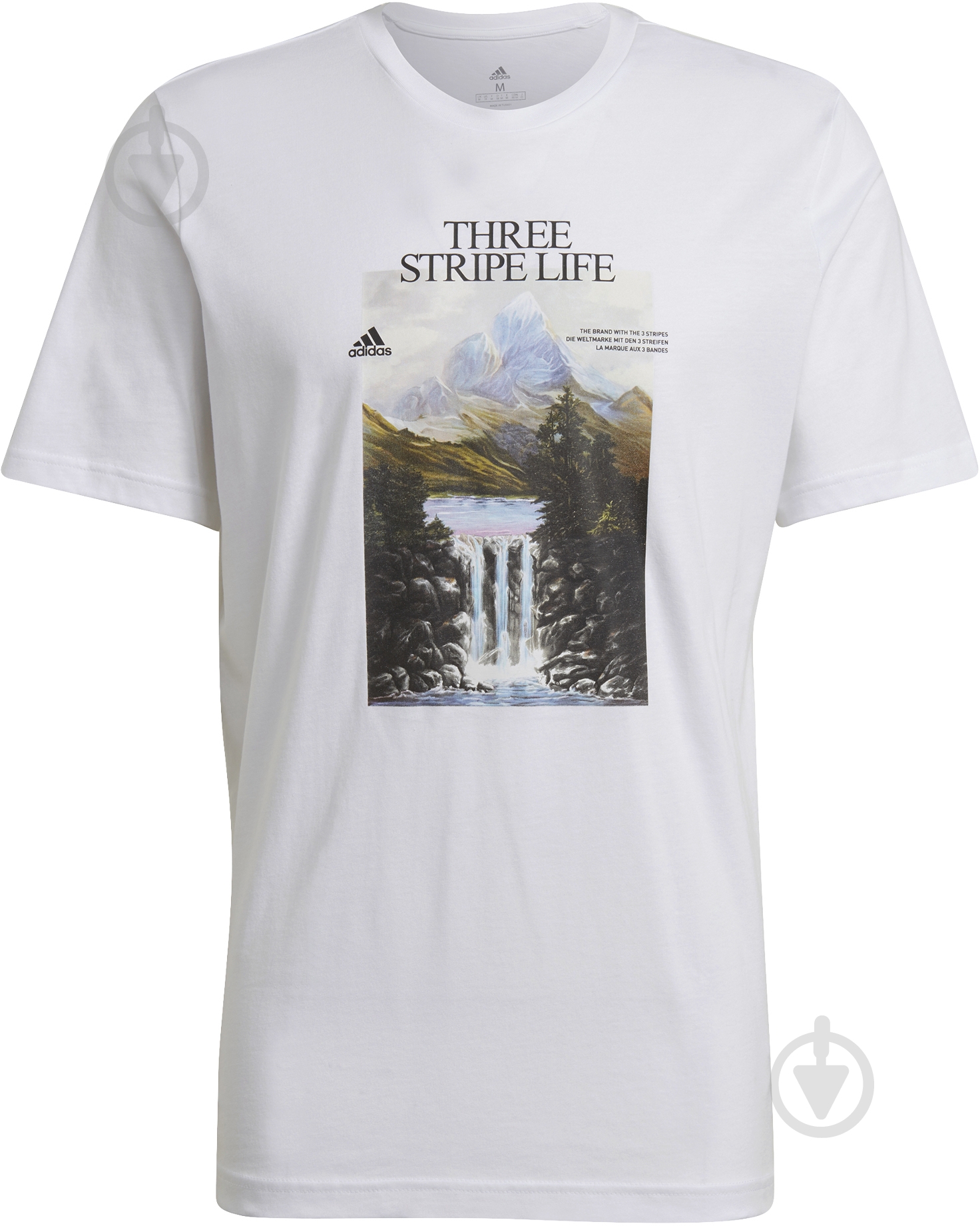 Футболка Adidas MOUNTAIN TEE M GN6851 р.S белый - фото 7