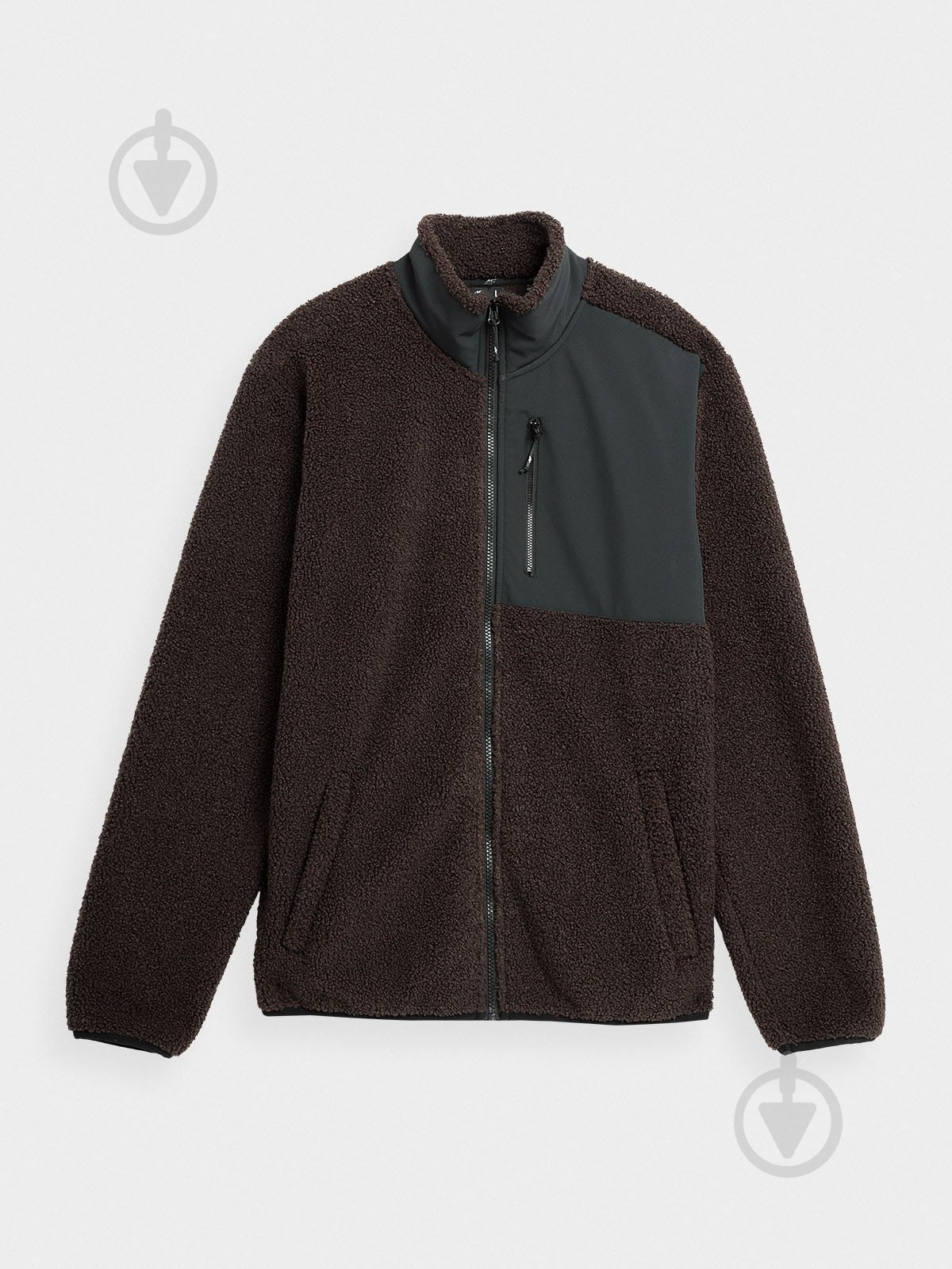 Джемпер 4F FLEECE M116 4FAW23TFLEM116-80S р.M коричневий - фото 4