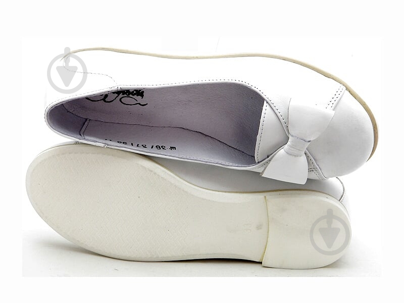 Туфли для девочки Мальви р.30 белый ш-367 - фото 2