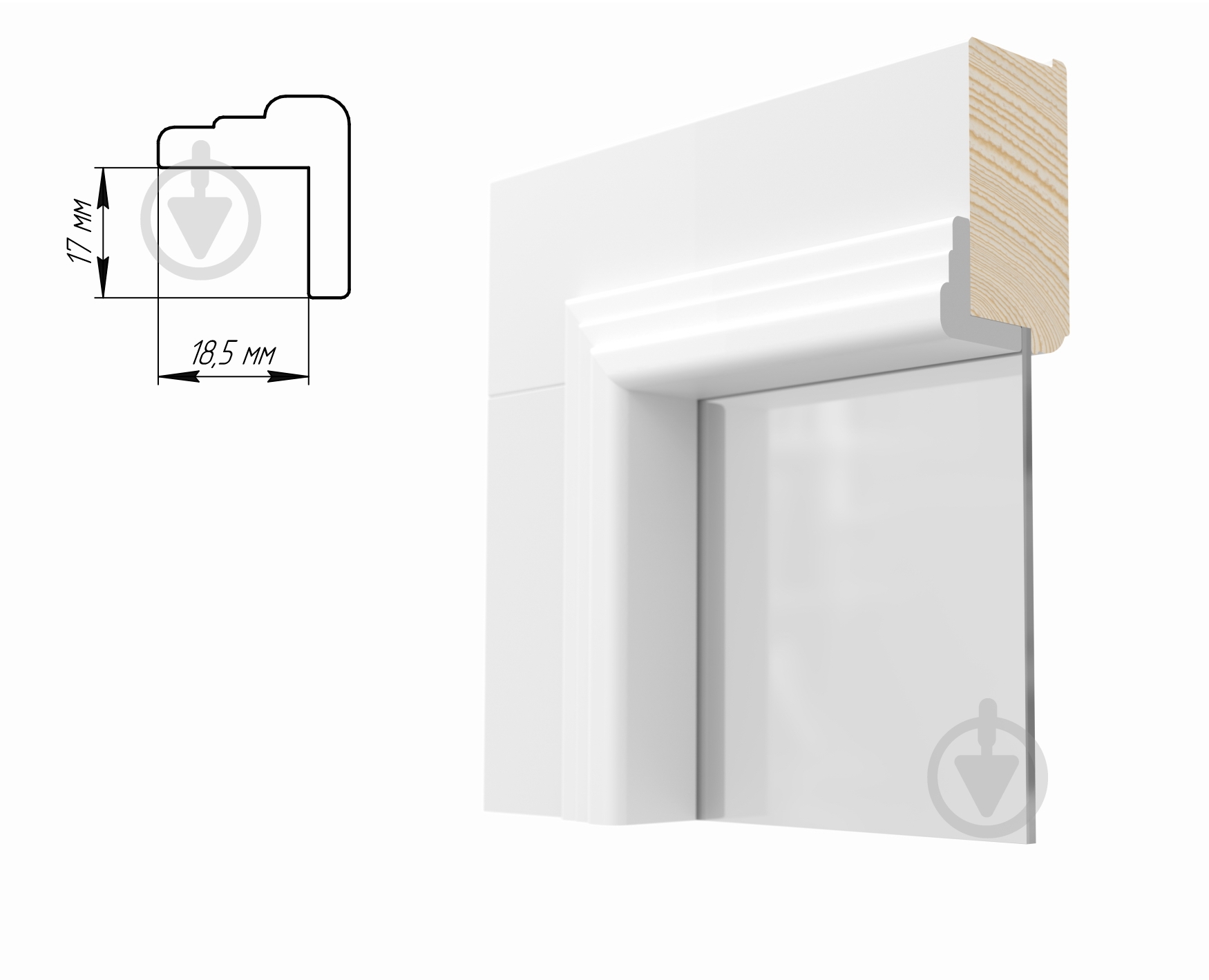 Уголок 2423 2000x24x23 мм - фото 1