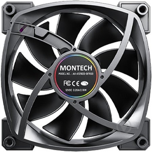 Корпусный кулер Montech AX120 PWM BLACK - фото 3 Корпусный кулер Montech AX120 PWM BLACK - фото 3