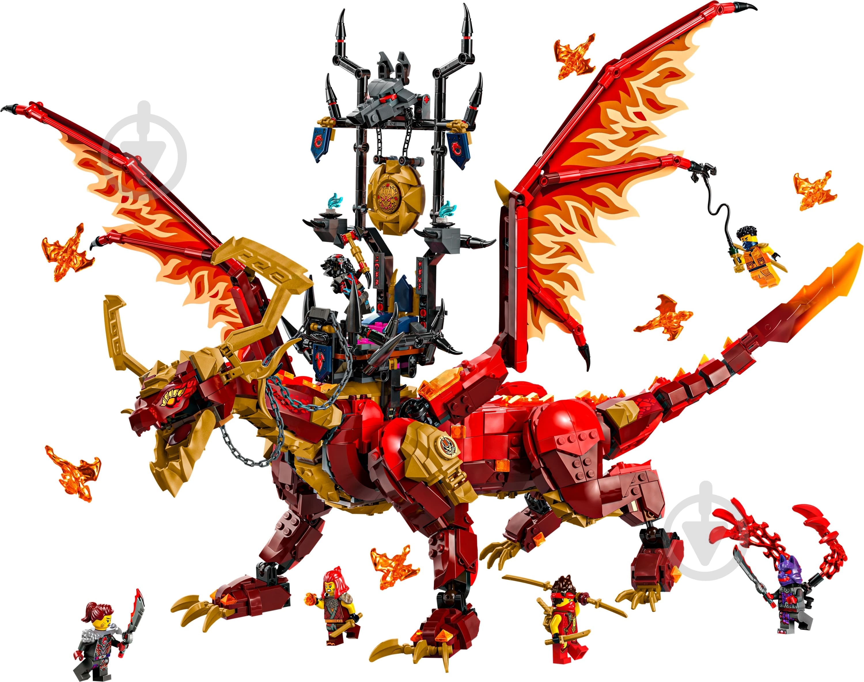 ᐉ Конструктор LEGO NINJAGO Перводракон движения 71822 • Купить в