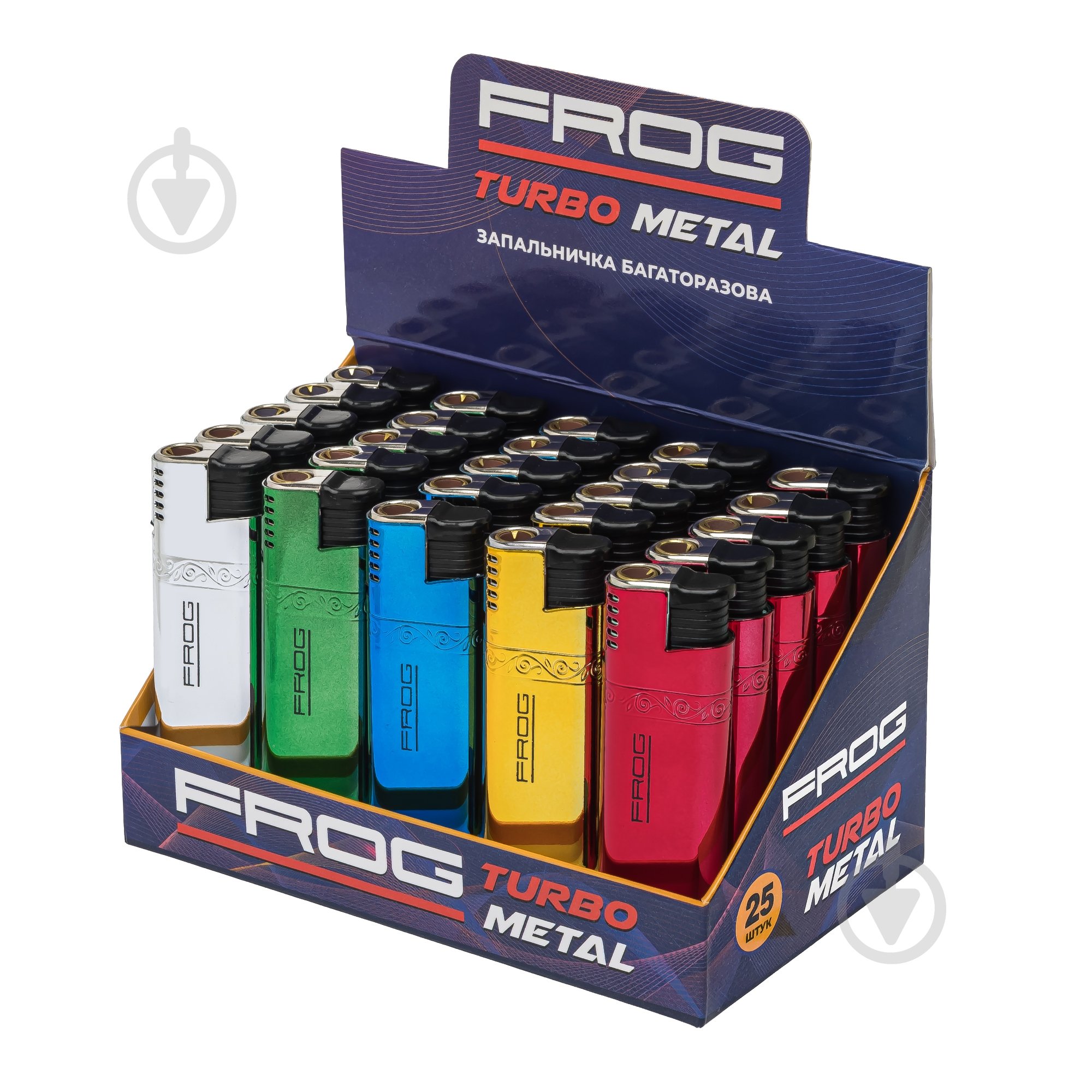 Зажигалка Frog TURBO METAL - фото 5