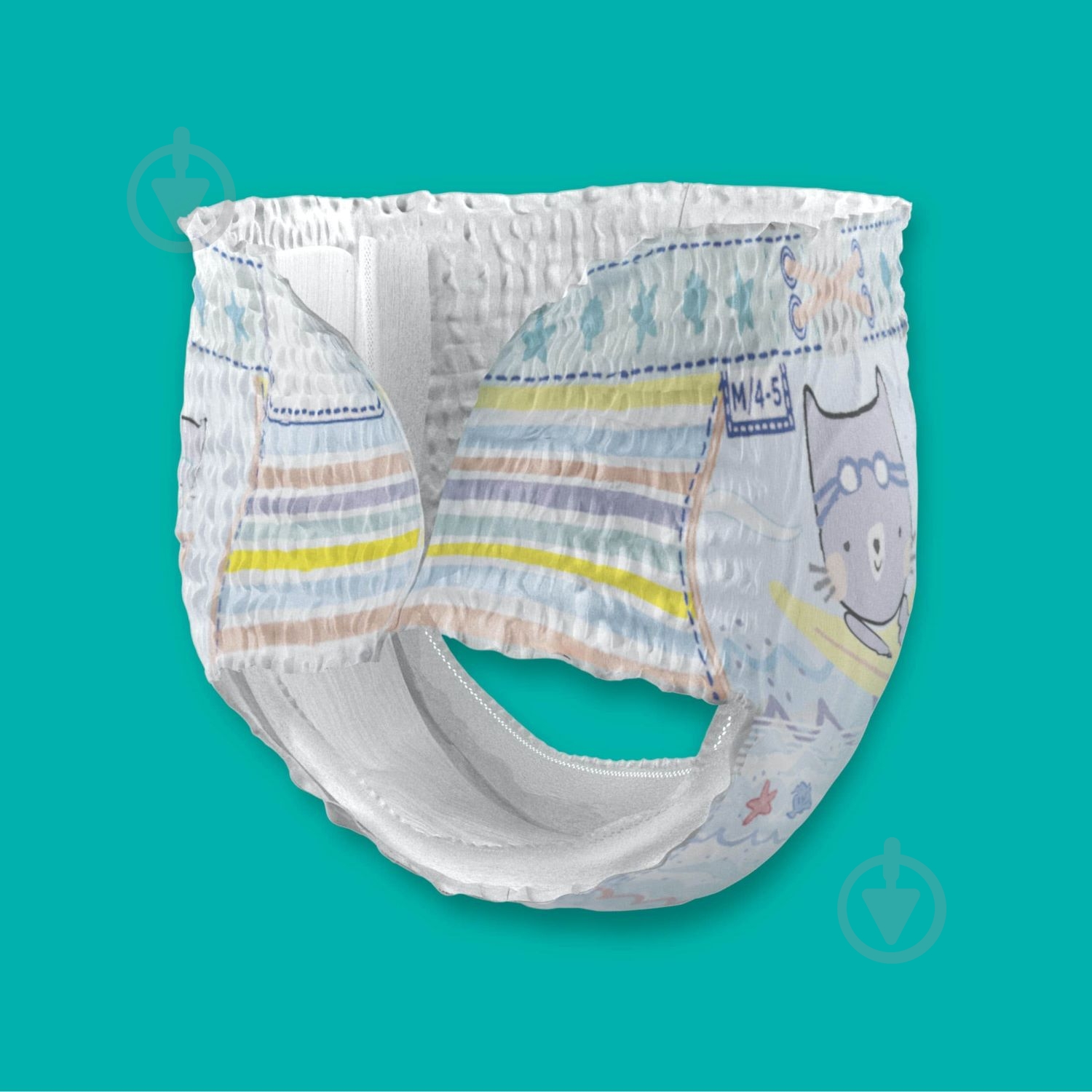 Підгузки-трусики Pampers Splashers 4 9-15 кг 11 шт. - фото 10