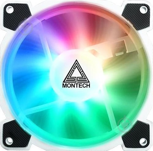 Набор вентиляторов для корпуса Montech Z3 PRO ARGB FAN 3pcs White - фото 2