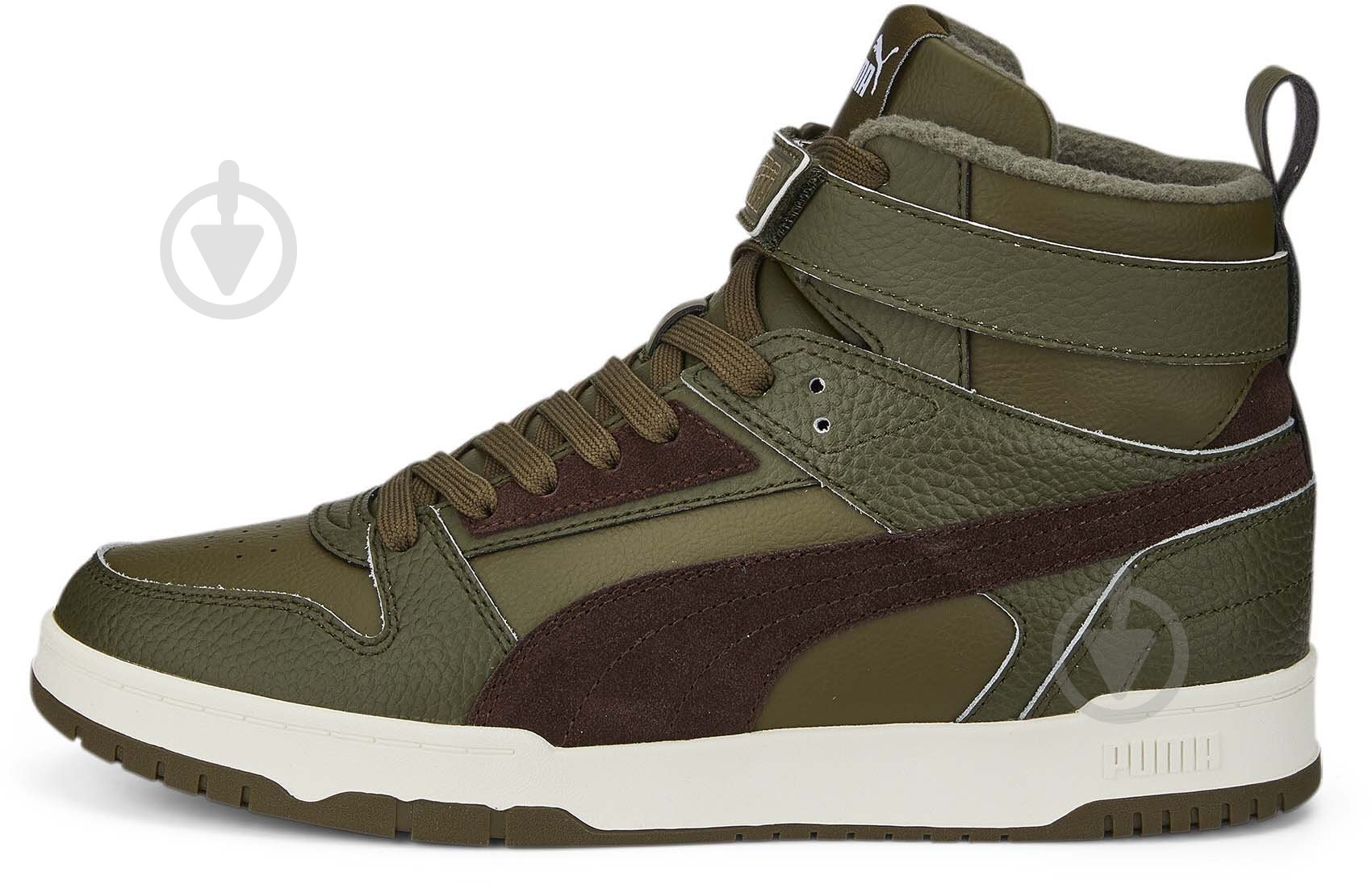 Ботинки Puma RBD GAME WTR DEEP OLIVE-DARK CHOCOLATE-P 38760401 р.44 зеленый - фото 1 Ботинки Puma RBD GAME WTR DEEP OLIVE-DARK CHOCOLATE-P 38760401 р.44 зеленый - фото 1