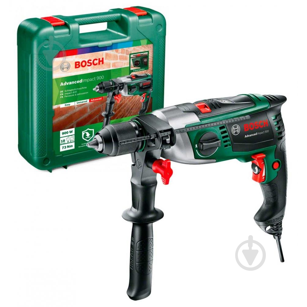 Дрель ударная Bosch AdvancedImpact 900 0603174020 - фото 1 Дрель ударная Bosch AdvancedImpact 900 0603174020 - фото 1
