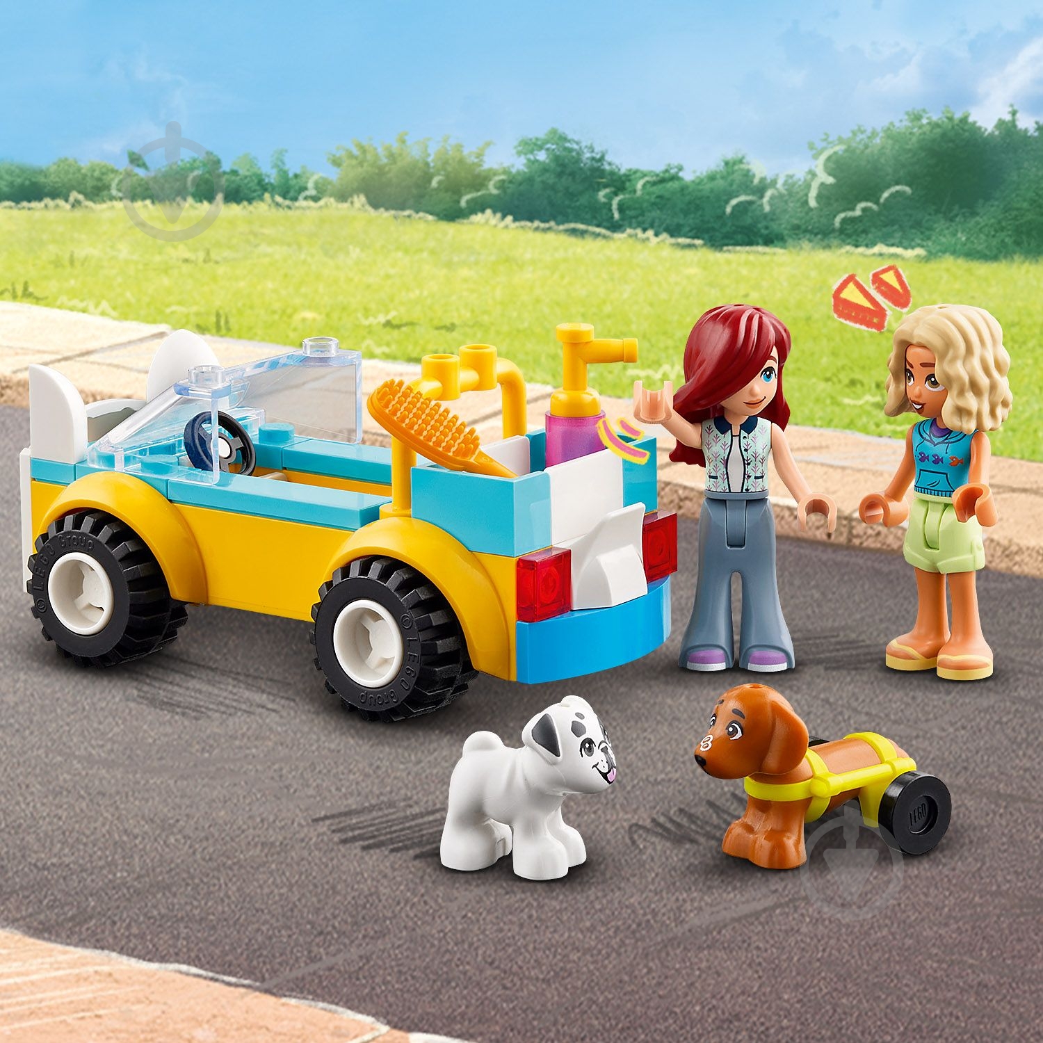 Конструктор LEGO Friends Авто собачого перукаря 42635 - фото 8