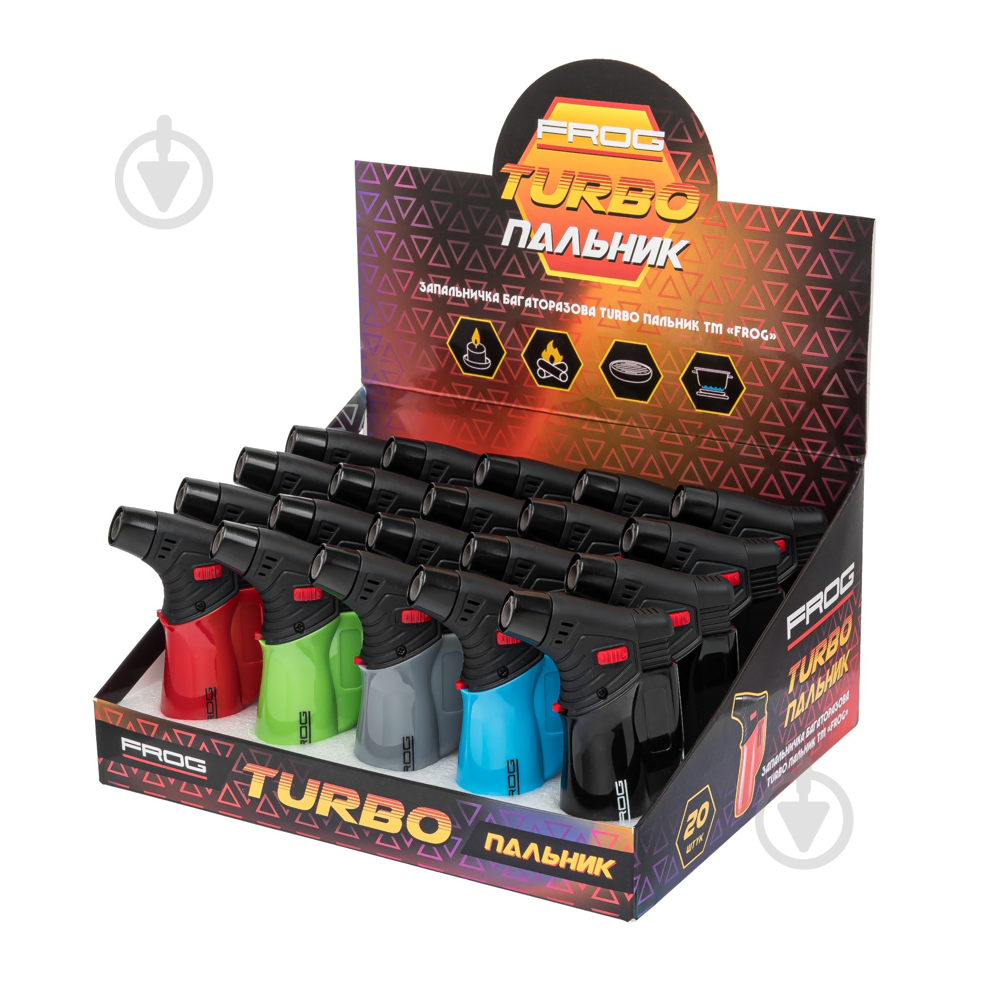 Запальничка побутова Frog TURBO - фото 5