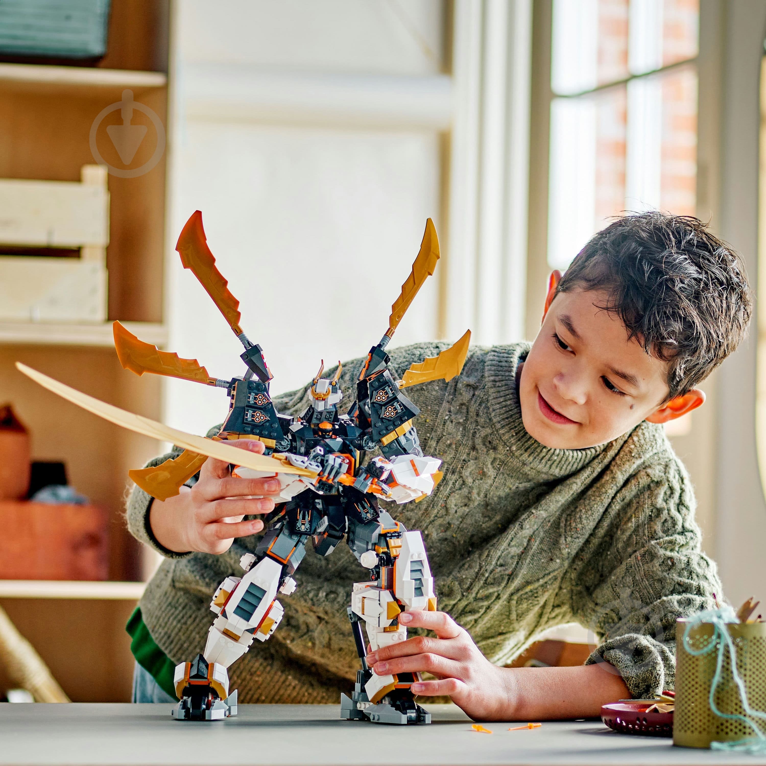 Конструктор LEGO NINJAGO Драконовий робот-титан Коула 71821 - фото 4